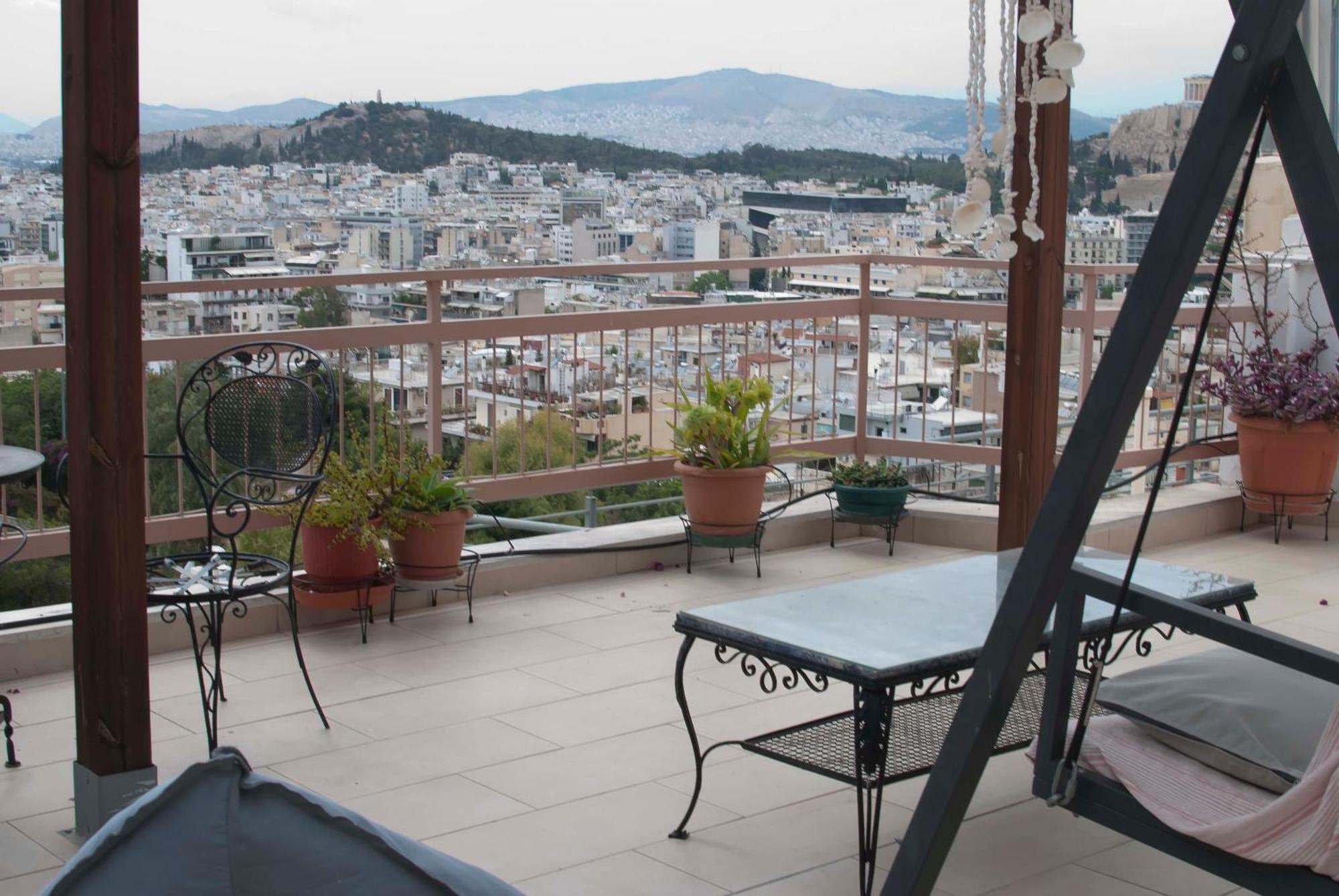 Acropolis View Apartment Atena Exterior foto